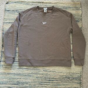 Reebok Taupe Crewneck Sweatshirt
